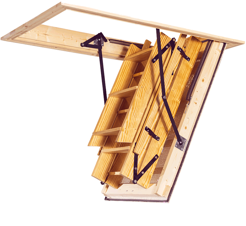 Heavy Duty Stira timber stair system with reinforced support hardware